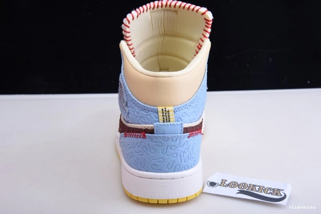 Rouge Jordan Fearless Air SE 1 Mid CU2803-200 Chateau x Maison 1021